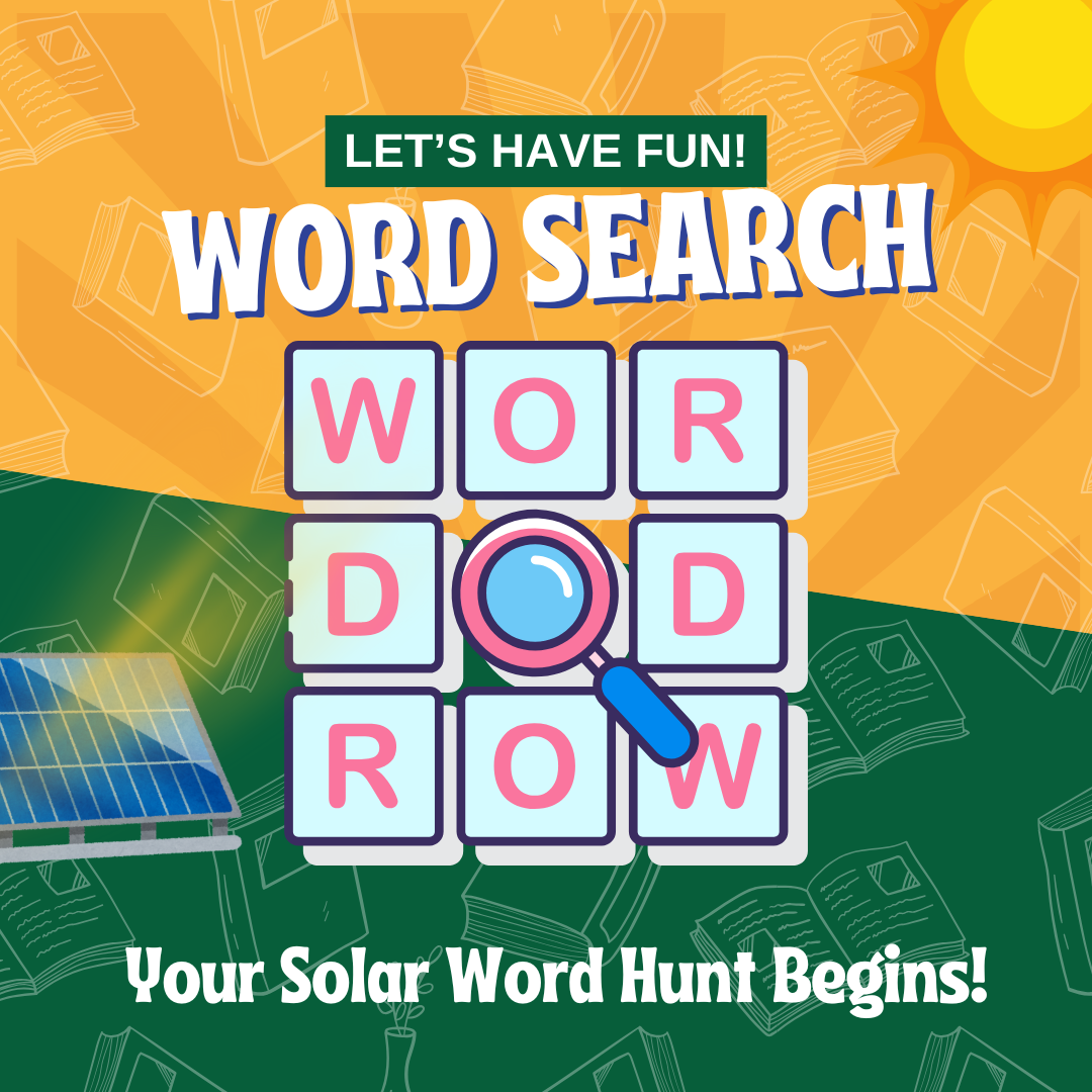 Solar Farm Word Search