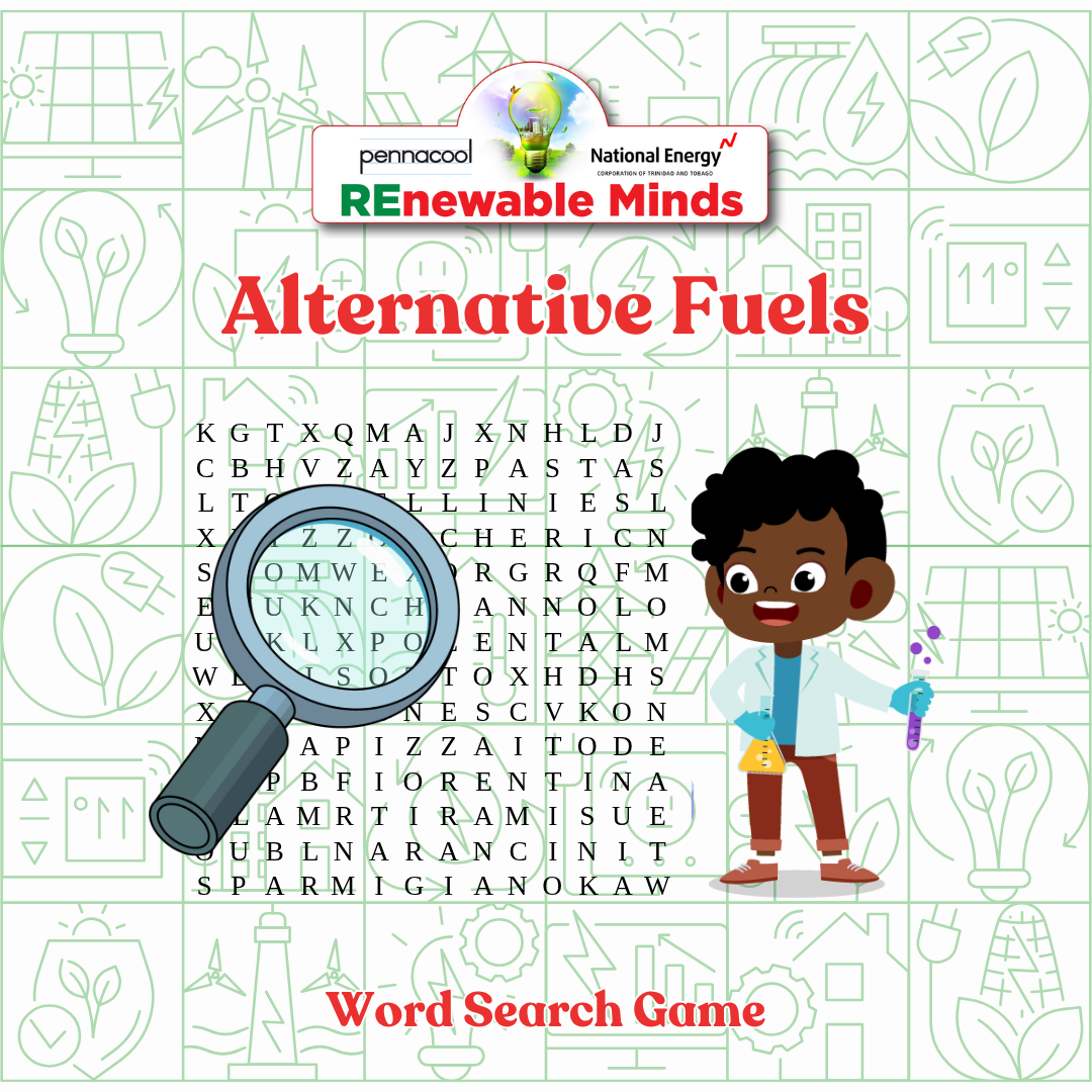 Alternative Fuels Word Search