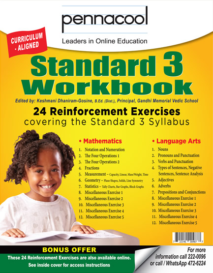 Standard 3 Workbook: Mathematics & Language Arts
