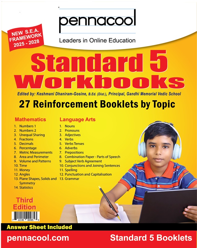 Standard 5 Workbook: Mathematics & Language Arts (3rd Edition)